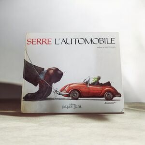 L'Automobile Vintage Car Art Book by French Artist Jacques Glenat